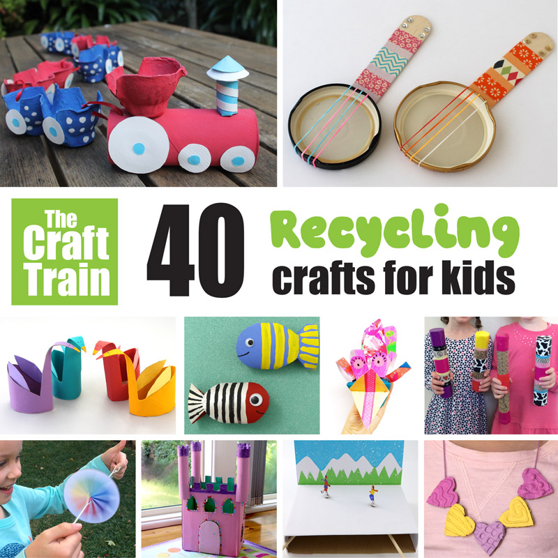 Eco-friendly preschool crafts using recycled materials - fun & sustainable!