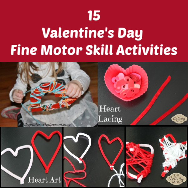 15 Easy Valentine's Day Preschool Crafts That Build Fine Motor Skills