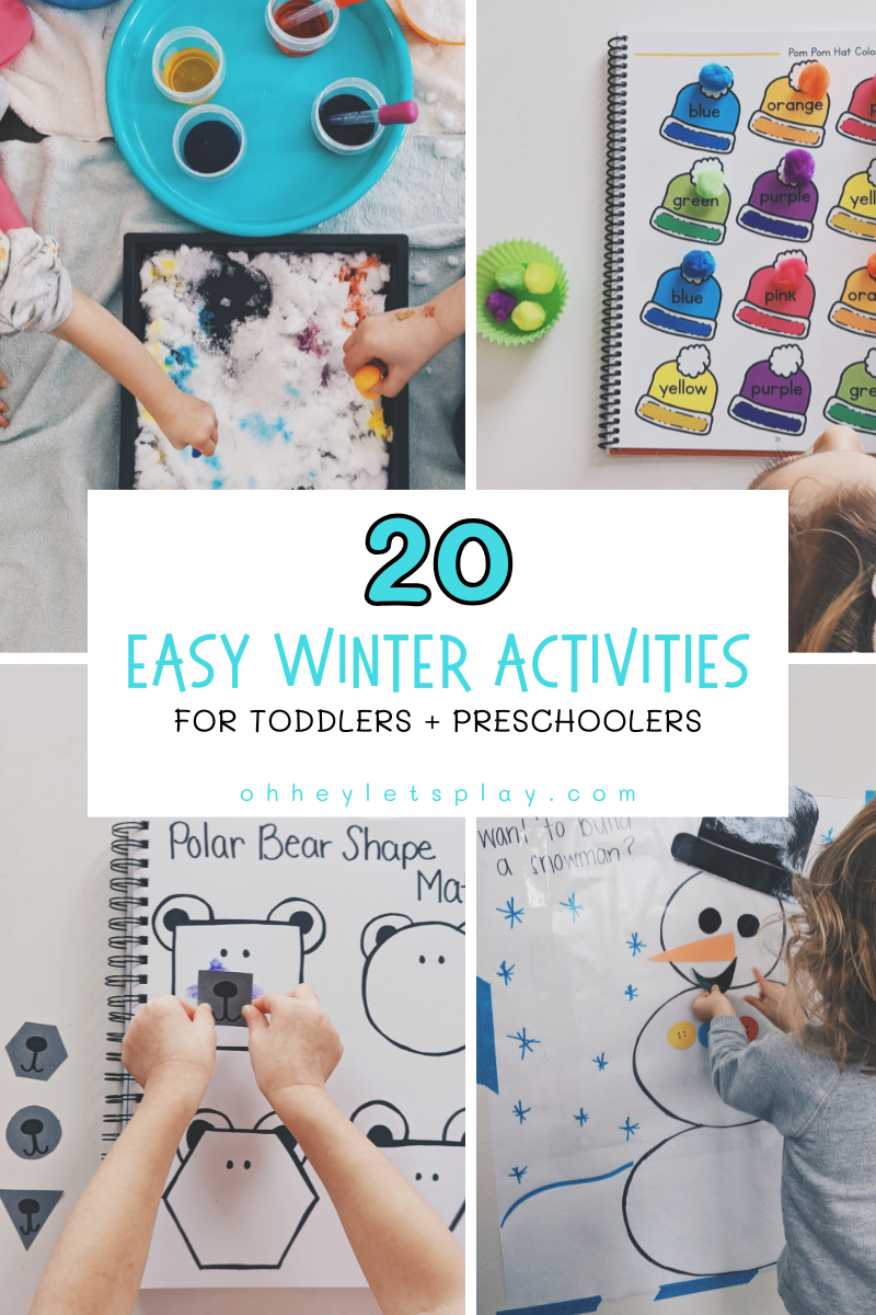 15 Easy Winter Preschool Activities to Beat the Indoor Blues (2024 Guide)