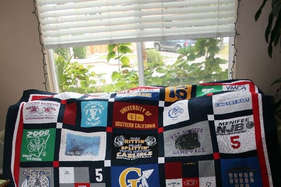 custom memory quilt for kids