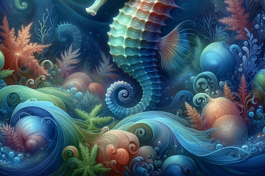 Secret Seahorse by Stella Blackstone
