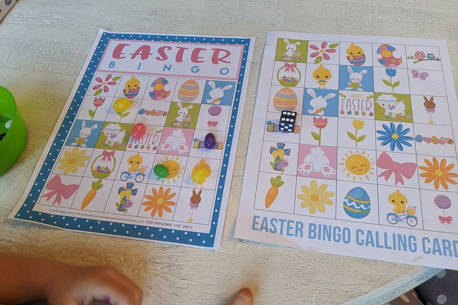 egg carton jelly beans math activity