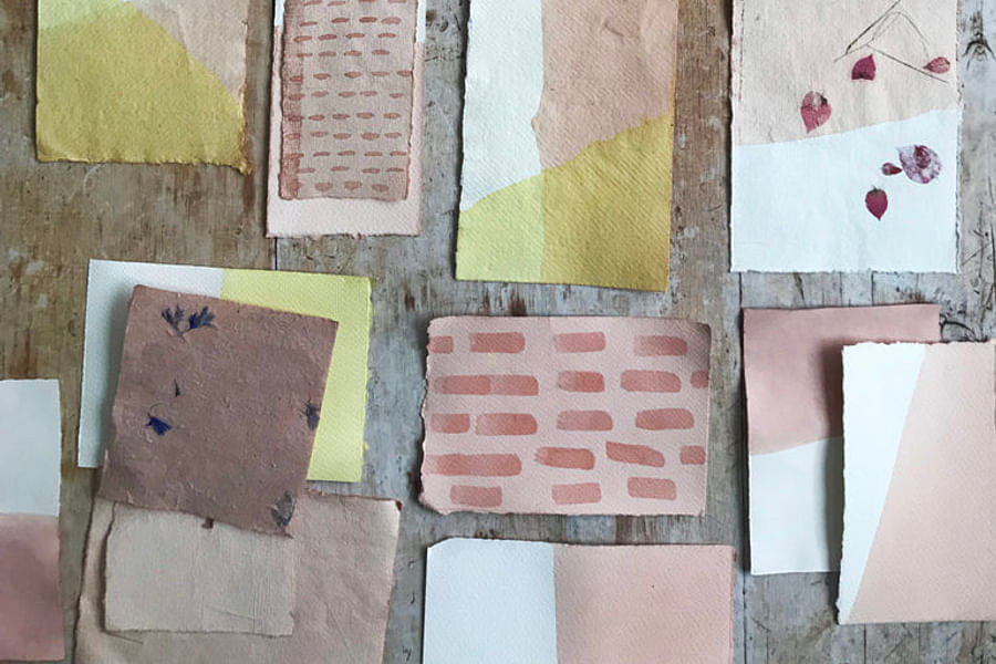 natural dyes for paper
