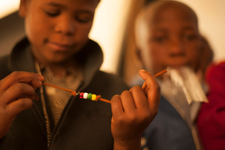 Salvation bracelet craft