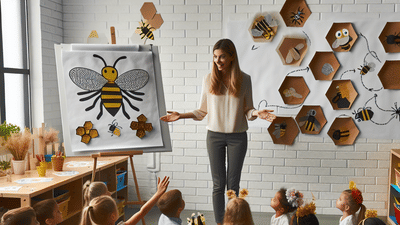 Creating a Buzz in the Classroom: Innovative Bee-Themed Preschool Crafts and Lessons