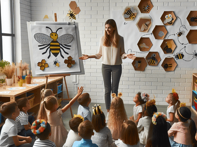 Creating a Buzz in the Classroom: Innovative Bee-Themed Preschool Crafts and Lessons