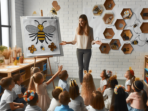 Creating a Buzz in the Classroom: Innovative Bee-Themed Preschool Crafts and Lessons