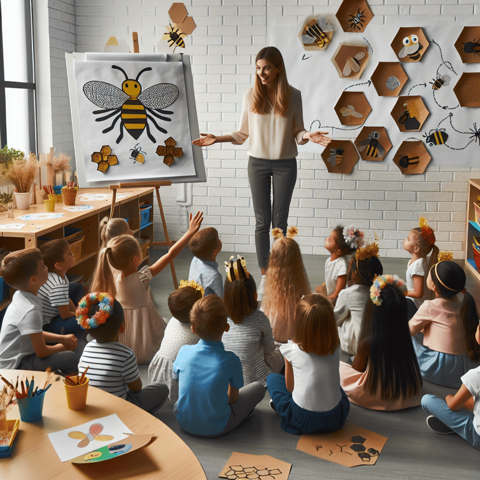 Creating a Buzz in the Classroom: Innovative Bee-Themed Preschool Crafts and Lessons