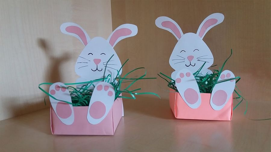 Adorable DIY Paper Easter Bunny Craft for Preschoolers