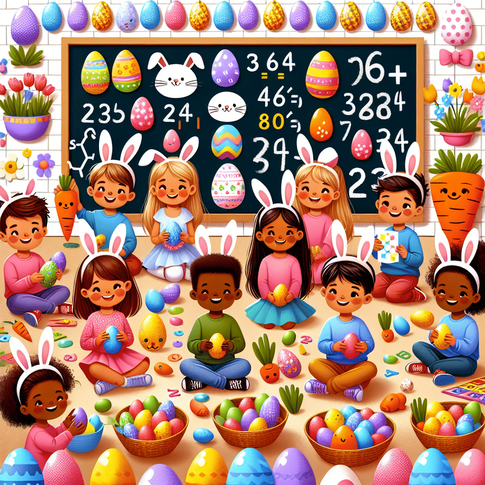 Hop into Learning: Engaging Easter Math Activities for Preschoolers
