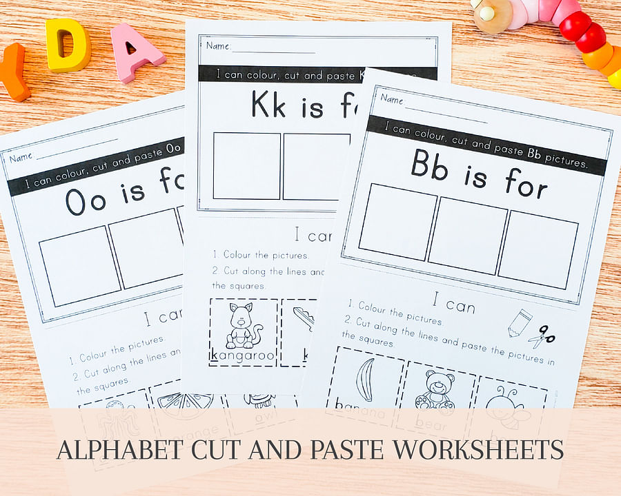 Preschooler\'s completed worksheet featuring the letter I