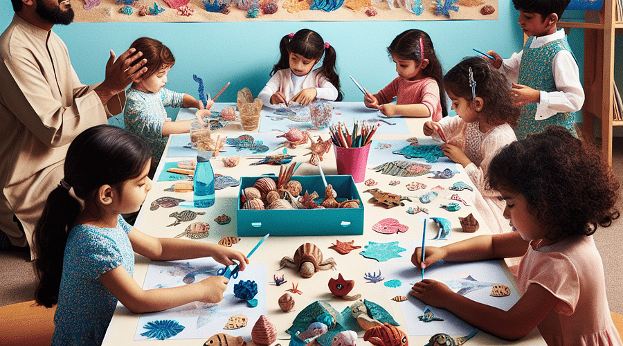 Ocean Wonders: Preschool Crafts and Songs for an Under-the-Sea Theme