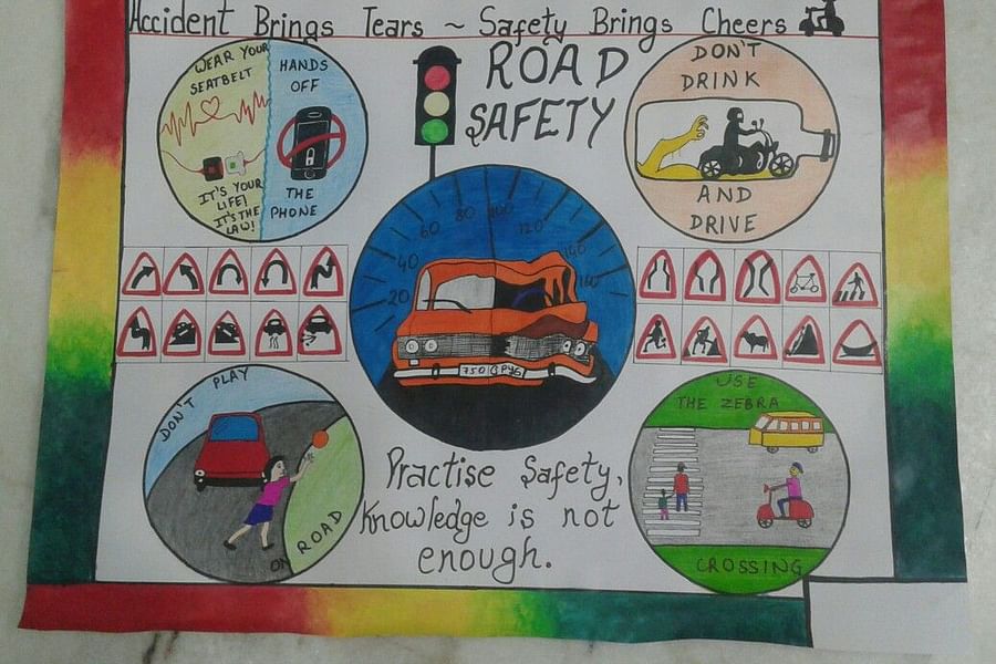 children safety rules poster