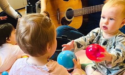Are there any recommended songs for preschoolers on Preschool Playbook?