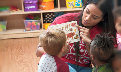 How can a new preschool teacher/childcare worker prepare for their first day on the job?