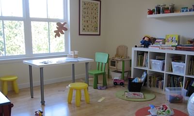 How do I set up a preschool room?