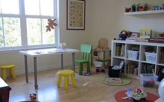 How do I set up a preschool room?
