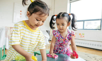 What are some educational activities to do with preschoolers at home?