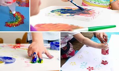 What are some fun and easy crafts for preschoolers?