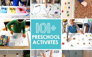 What are some fun and educational activities for preschoolers during the summer?