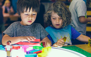 What are some tips for creating a safe and engaging preschool learning environment?