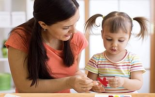 What toys and activities promote learning in preschool?